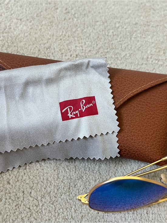 Ray-Ban Brown Textured Sunglasses Case main image 4